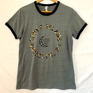BELLA Coney Island Camouflage Gray T-Shirt Size 2XL